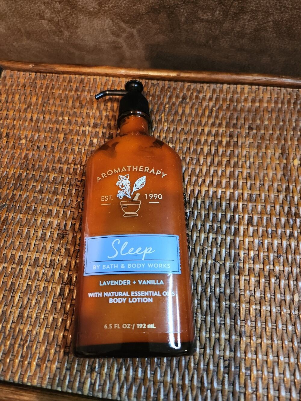 Bath & Body Works Aromatherapy Sleep Lavender + Vanilla Body Lotion NEW